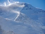 14 Cho Oyu Close Up Early Morning Just Before Intermediate Camp Here is a close up of Cho Oyu (8201m) seen from just before Cho Oyu Intermediate Camp.